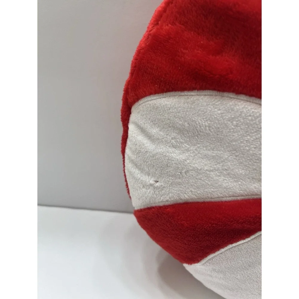Christmas Candy Peppermint Swirl Throw Pillow 11